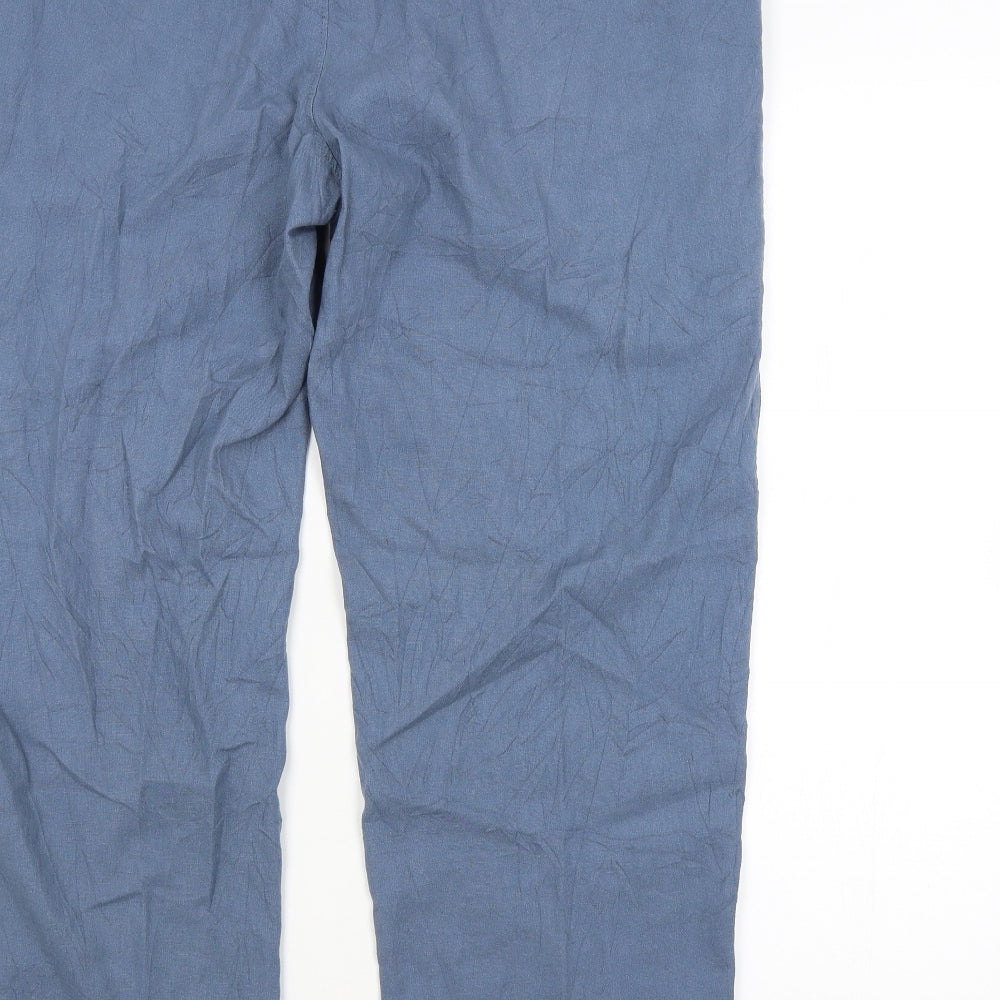 M&S Mens Blue   Trousers  Size 42 in L29 in