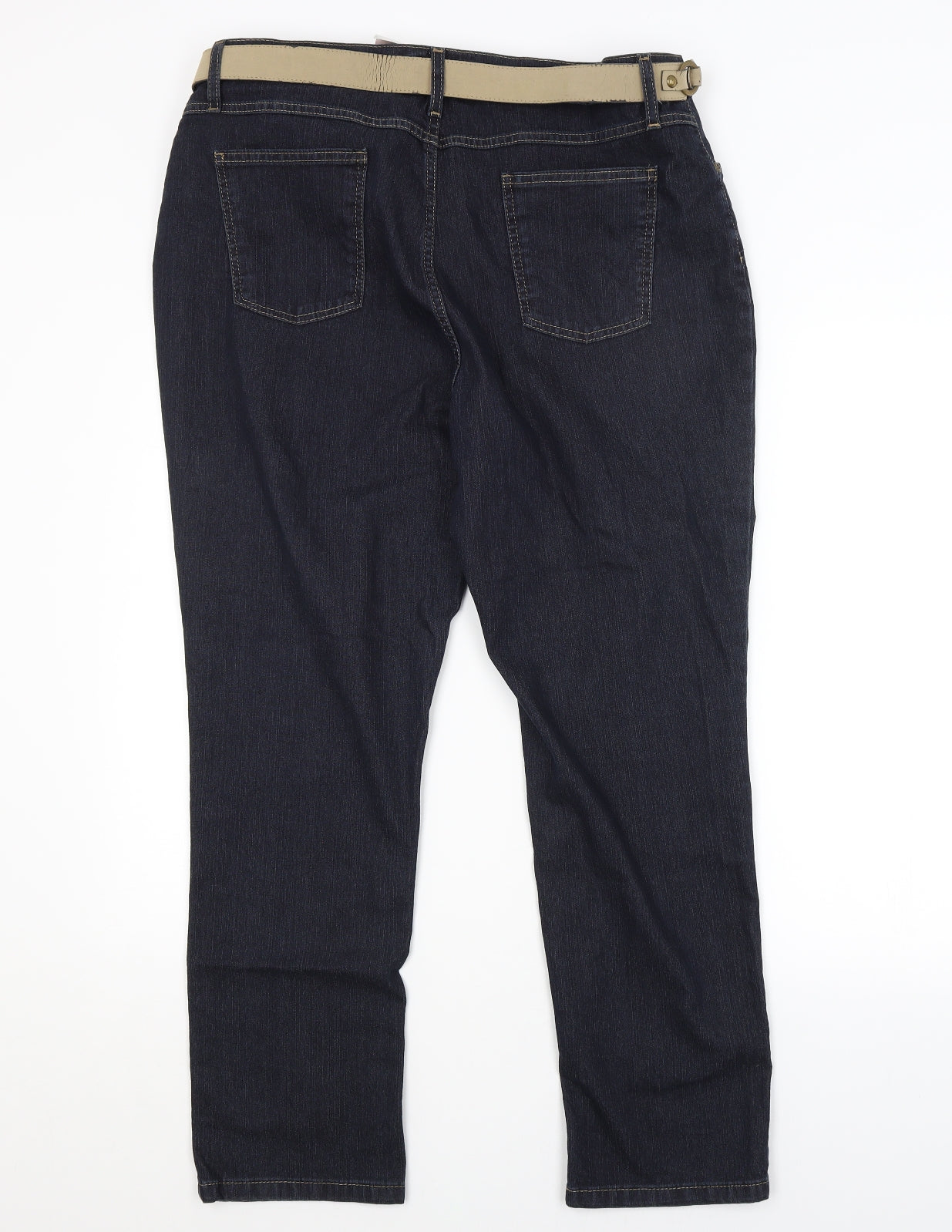 Per Una Womens Blue   Straight Jeans Size 18 L27 in