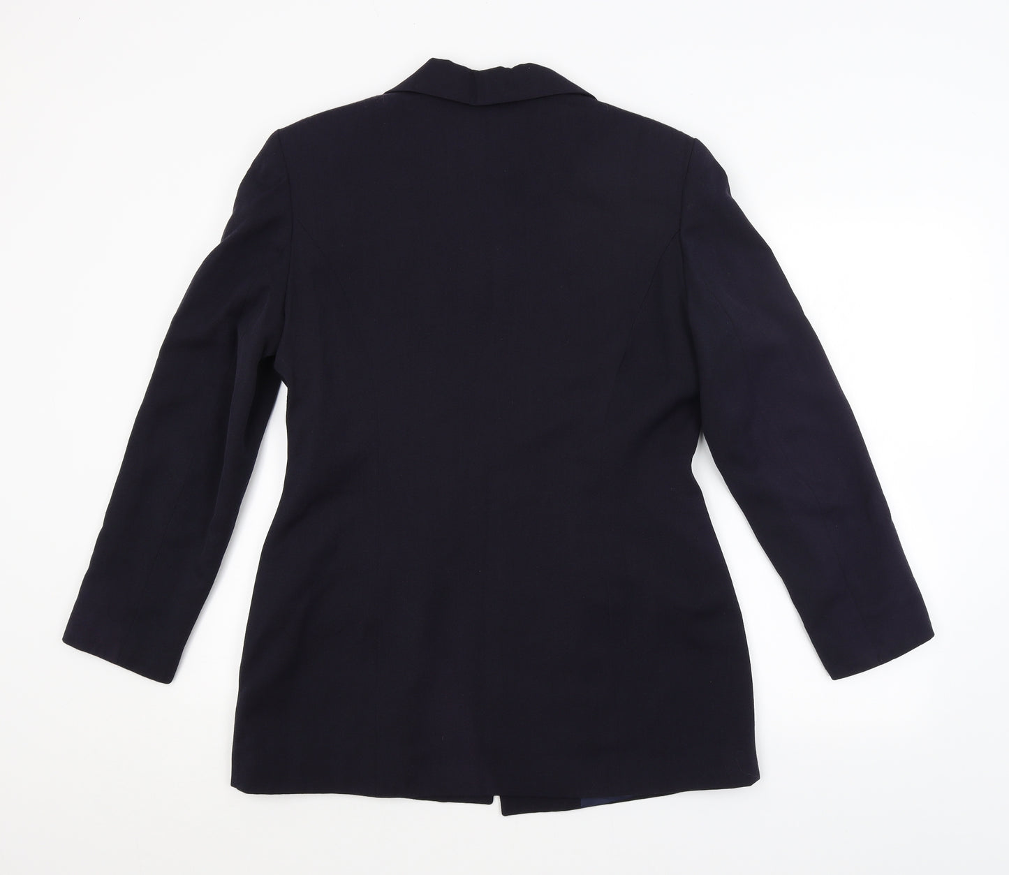 ADMANI Womens Blue   Jacket Blazer Size 14