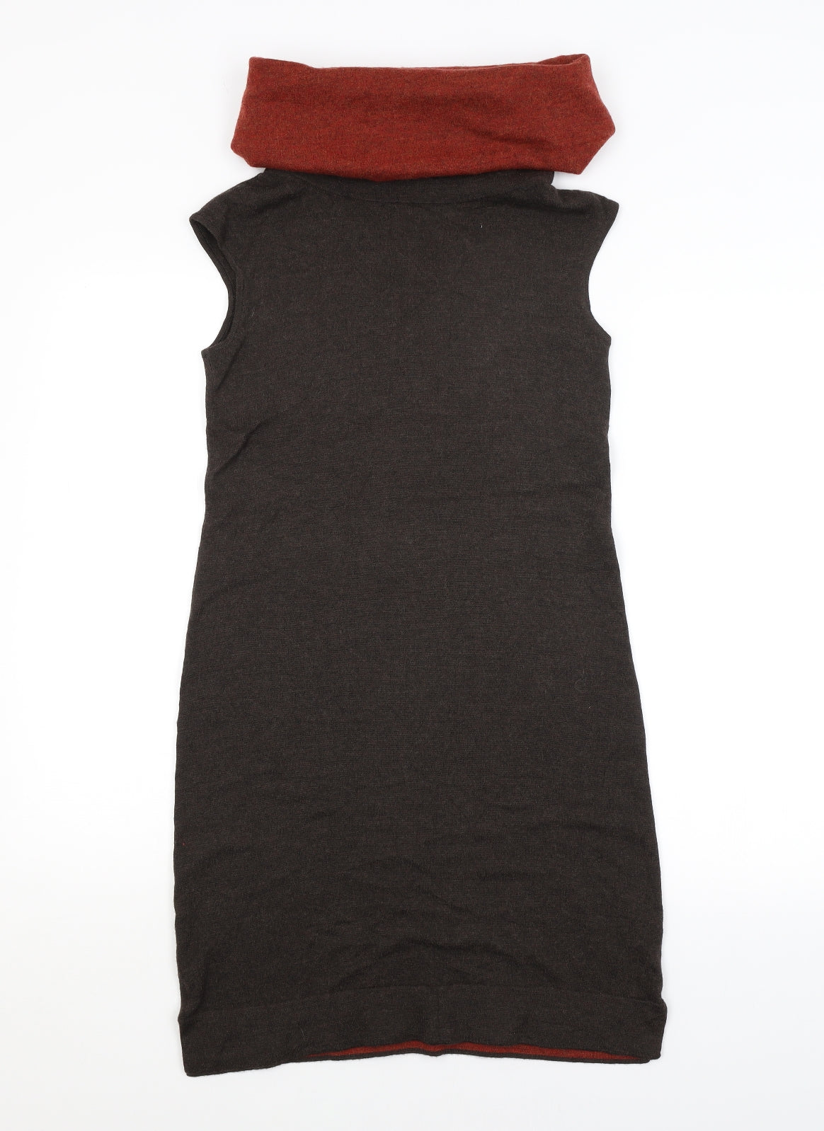 LAND'S END Womens Brown   Jumper Dress  Size S