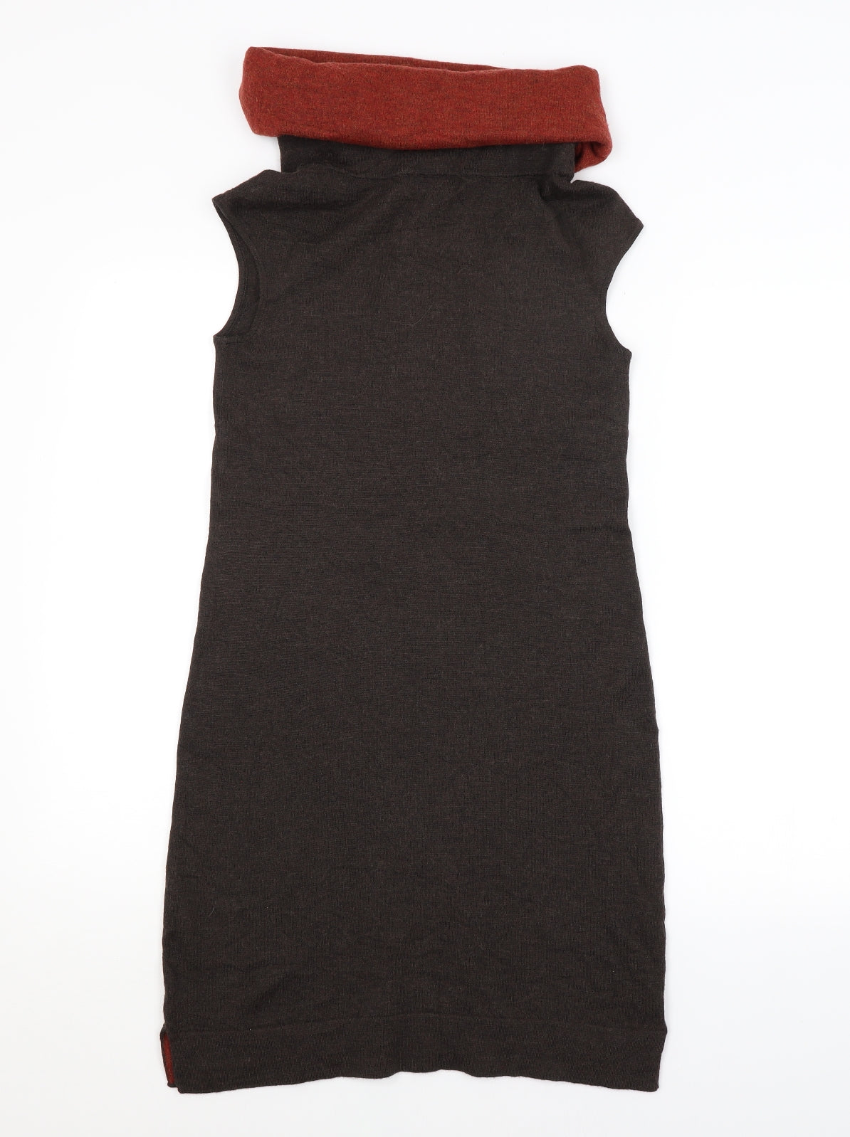 LAND'S END Womens Brown   Jumper Dress  Size S