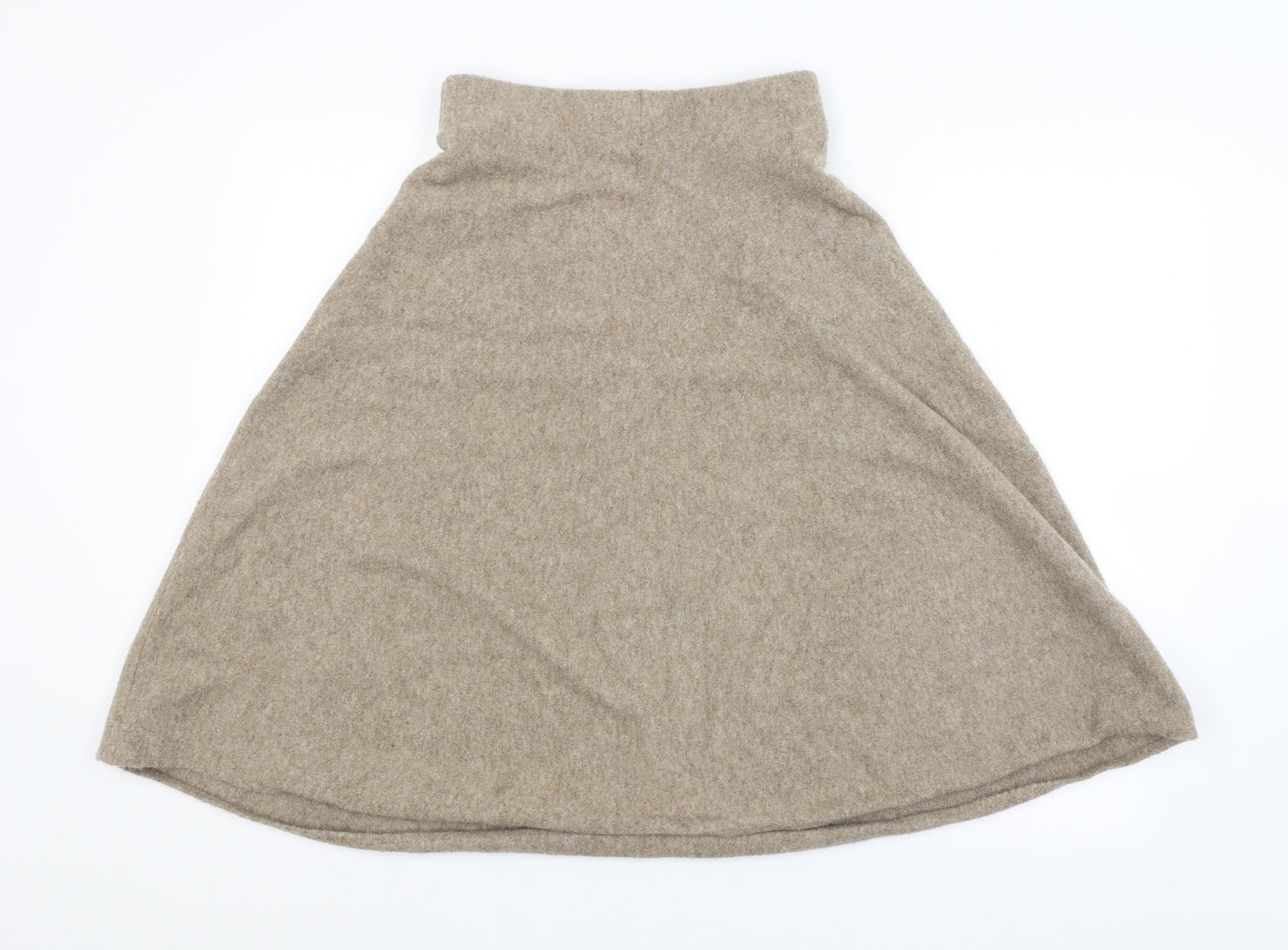 Preworn Womens Beige   A-Line Skirt Size S