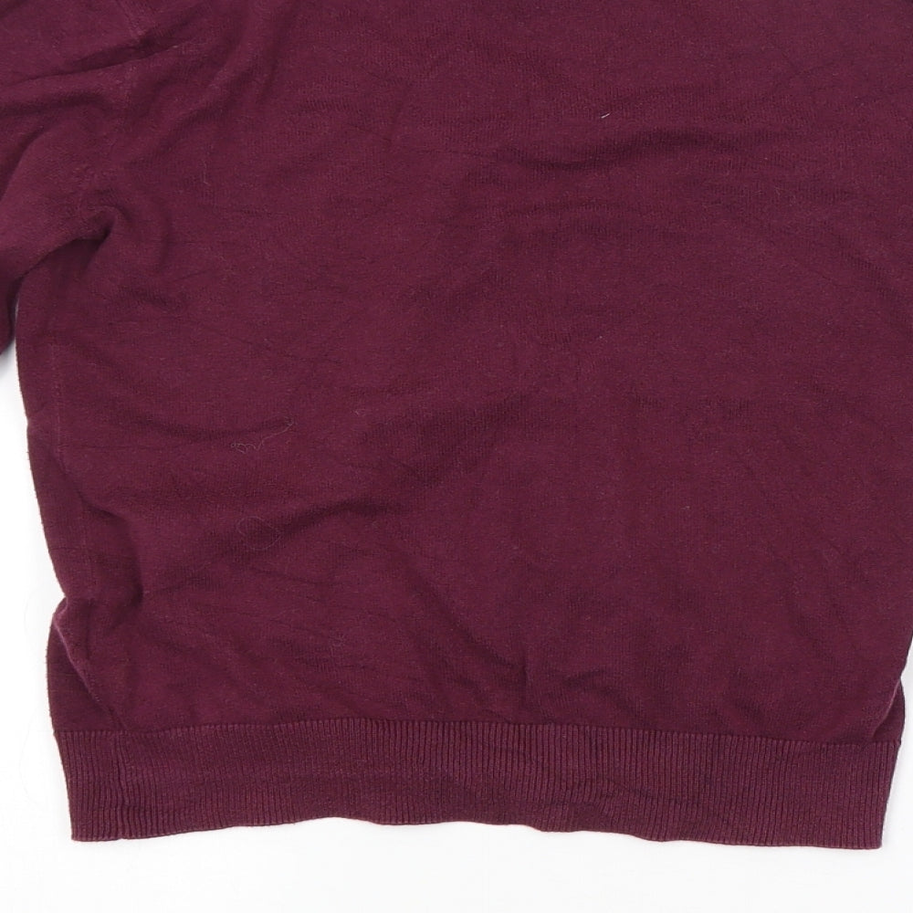 H&M Womens Purple   Cardigan Jumper Size XS