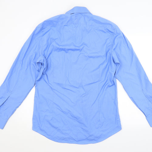 Charles Tyrwhitt Mens Blue    Dress Shirt Size 16.5