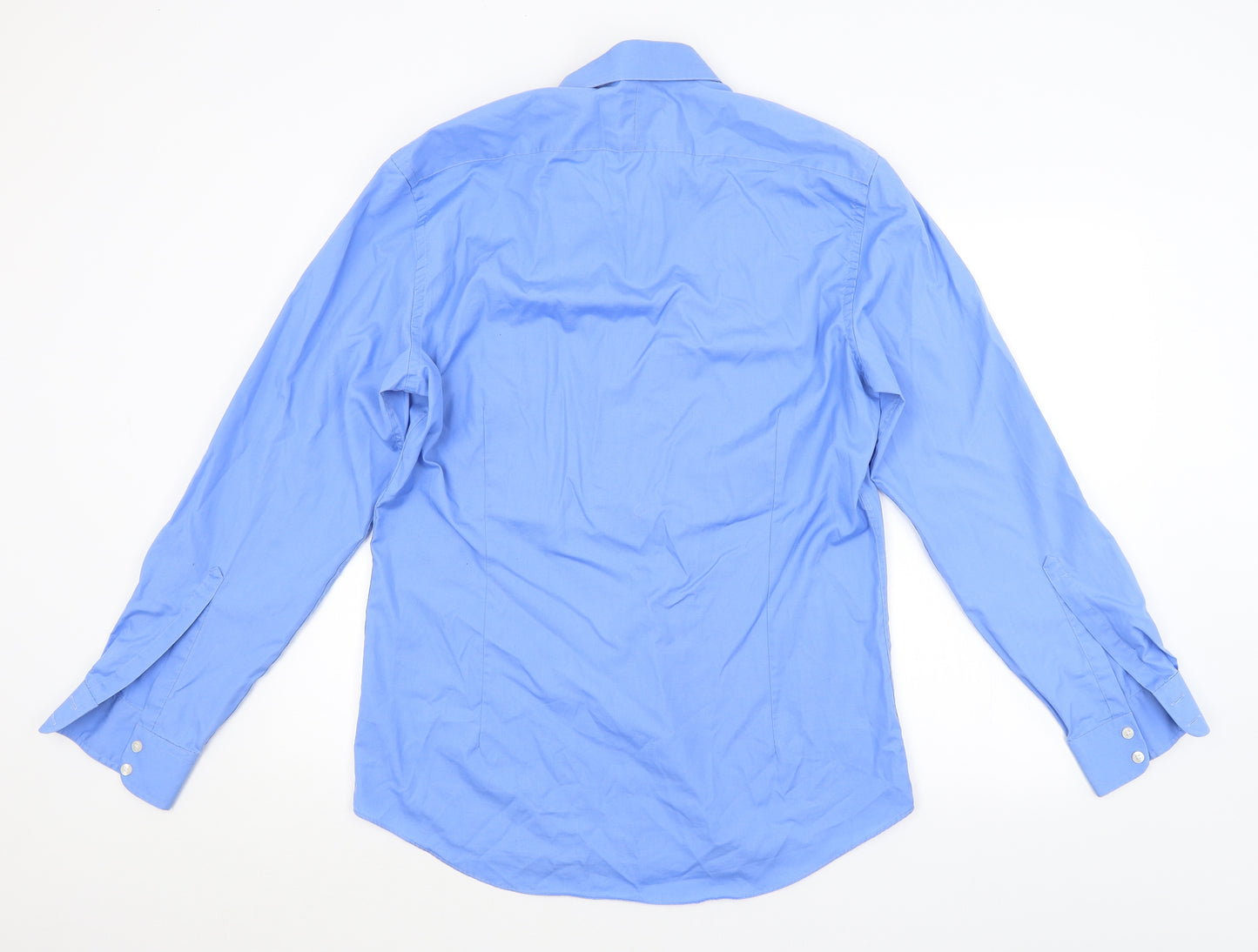 Charles Tyrwhitt Mens Blue    Dress Shirt Size 16.5