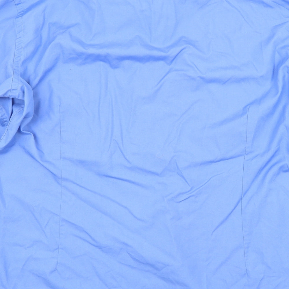 Charles Tyrwhitt Mens Blue    Dress Shirt Size 16.5