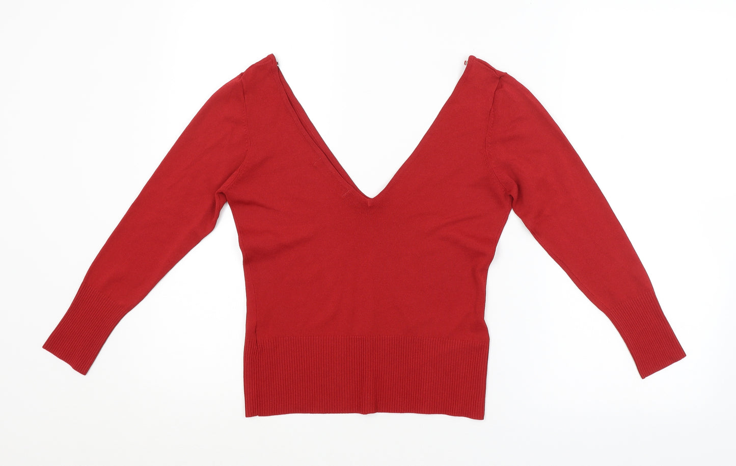 Zara Womens Red   Basic Blouse Size M