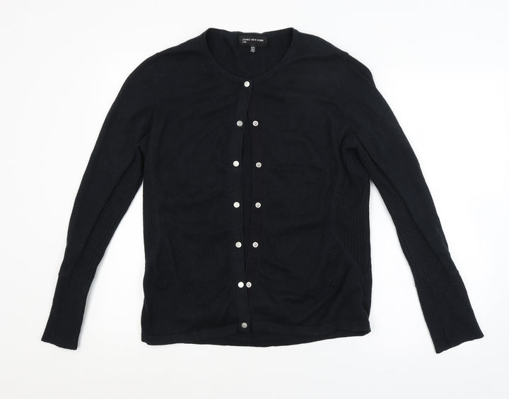 Jones New York Womens Black Cardigan Jumper Size M