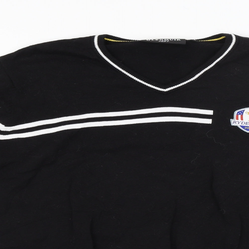 Glenmuir Mens Black   Pullover Jumper Size M  - Ryder Cup 2014