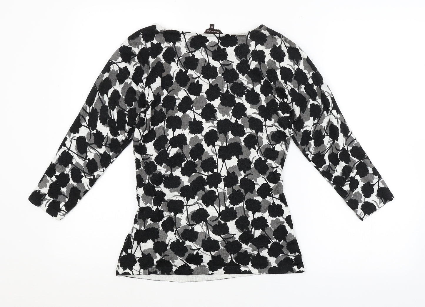 Phase Eight Womens Multicoloured Floral  Pullover Jumper Size 10