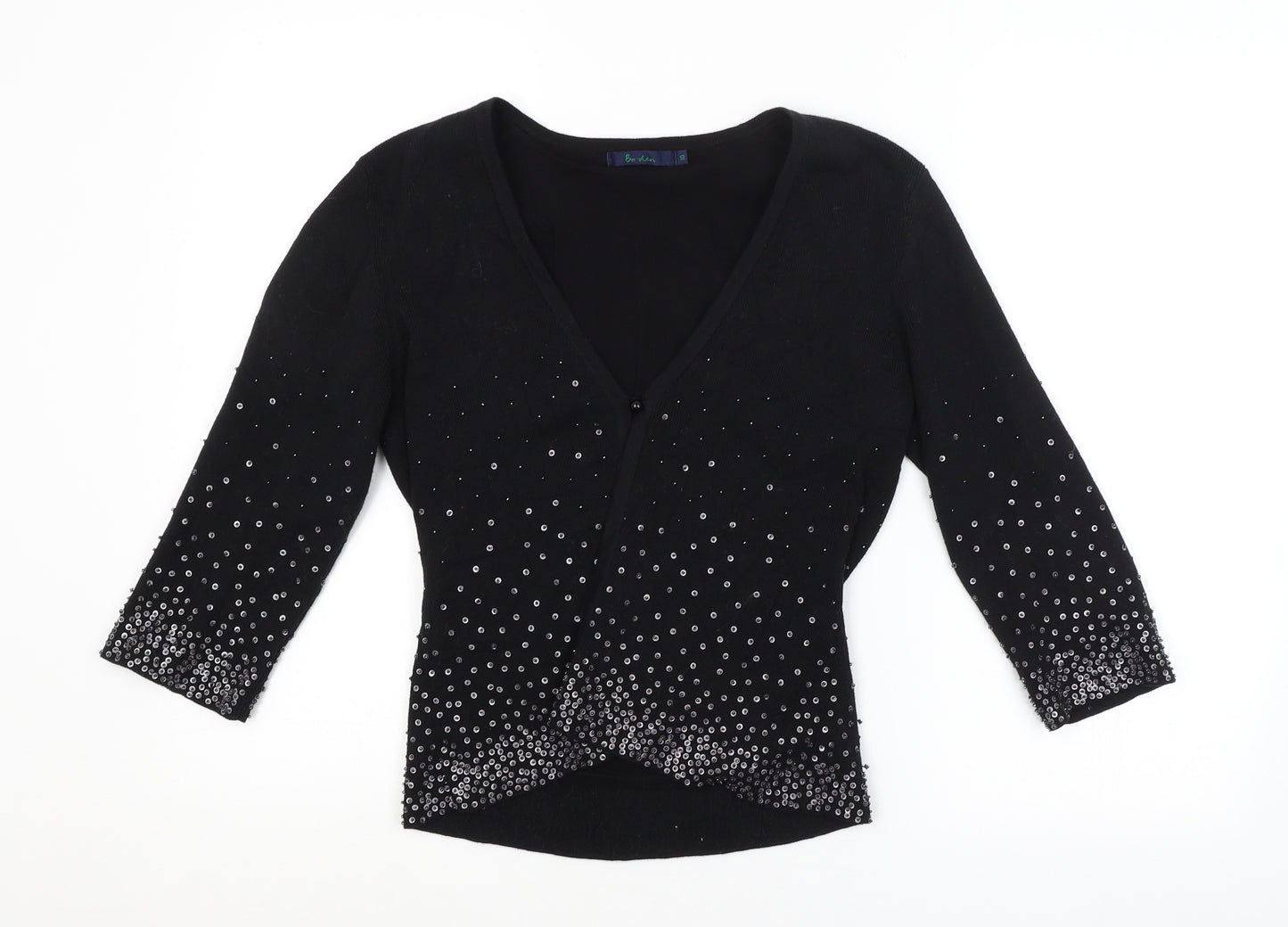 Boden Womens Black   Cardigan Jumper Size 10