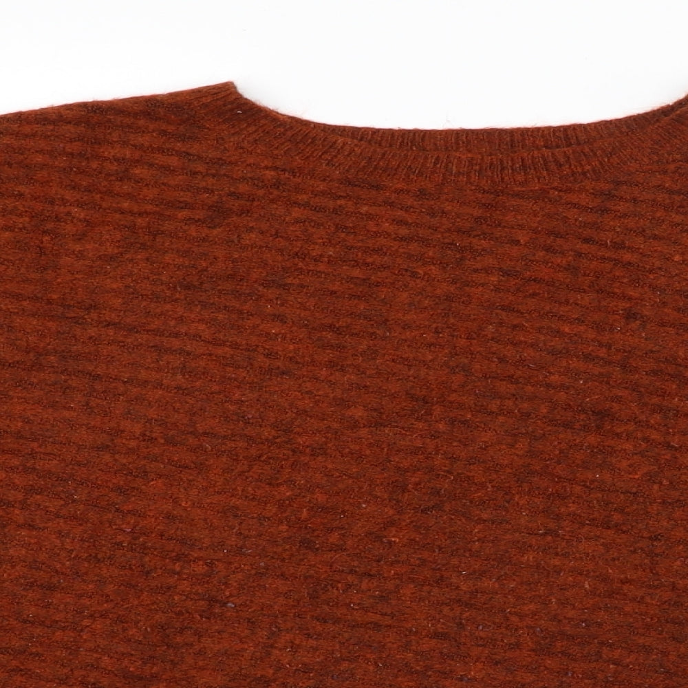 F&F Womens Brown Striped  Pullover Jumper Size 10