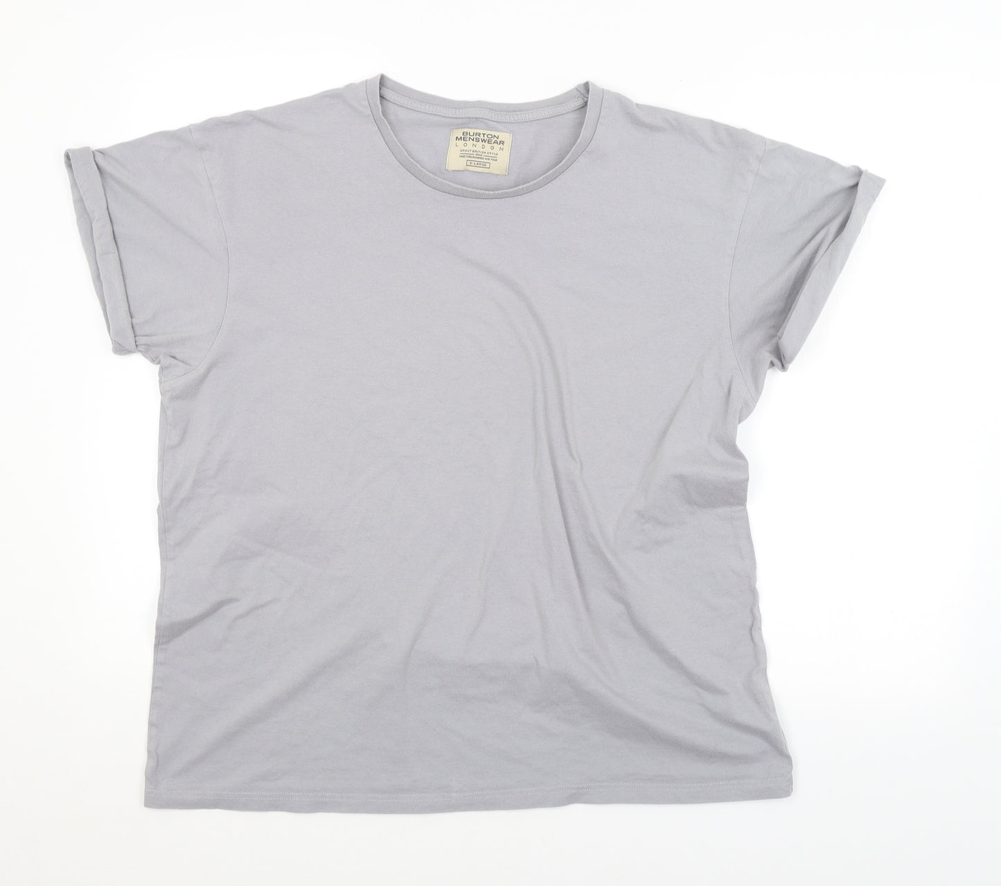 Burton Mens Grey    T-Shirt Size XL