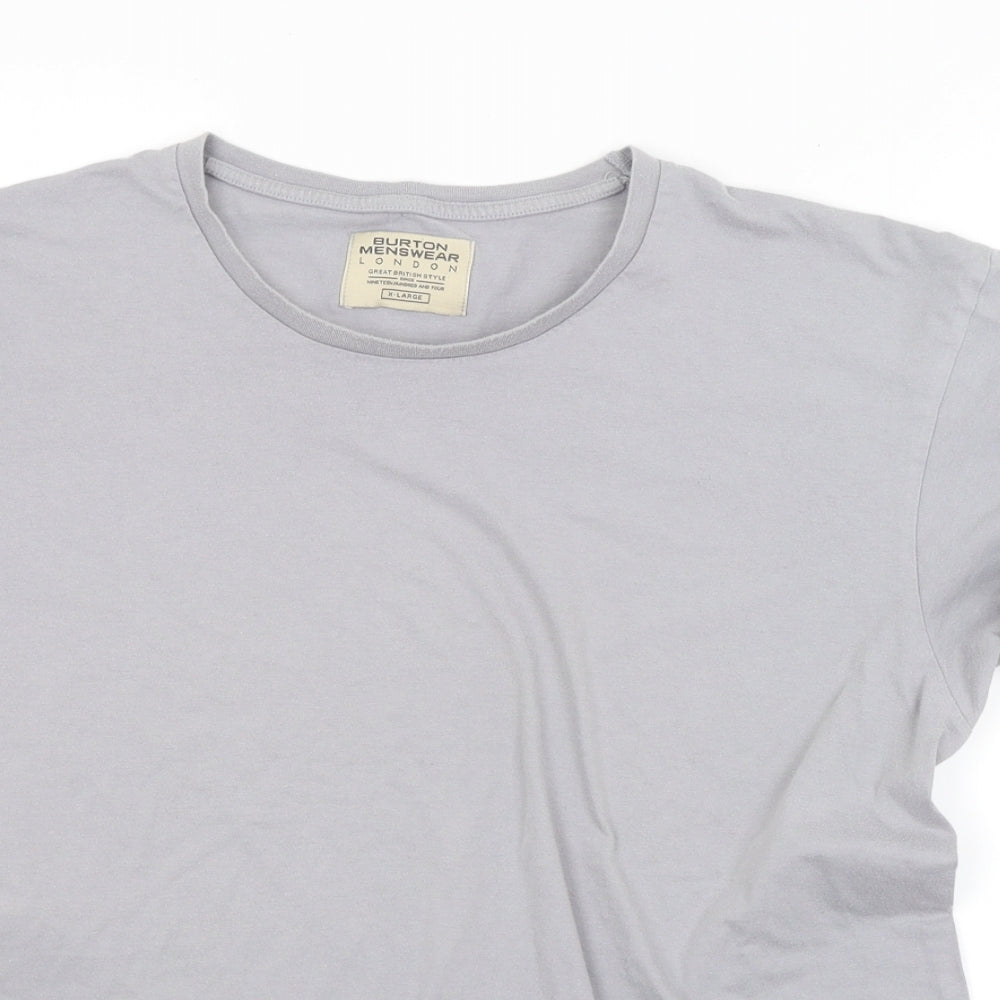 Burton Mens Grey    T-Shirt Size XL