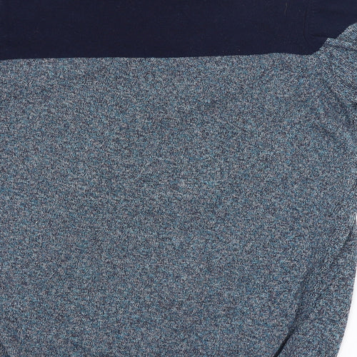 Topman Mens Blue   Pullover Jumper Size L