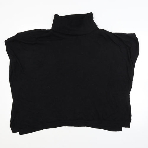 Papaya Womens Black   Pullover Jumper Size M