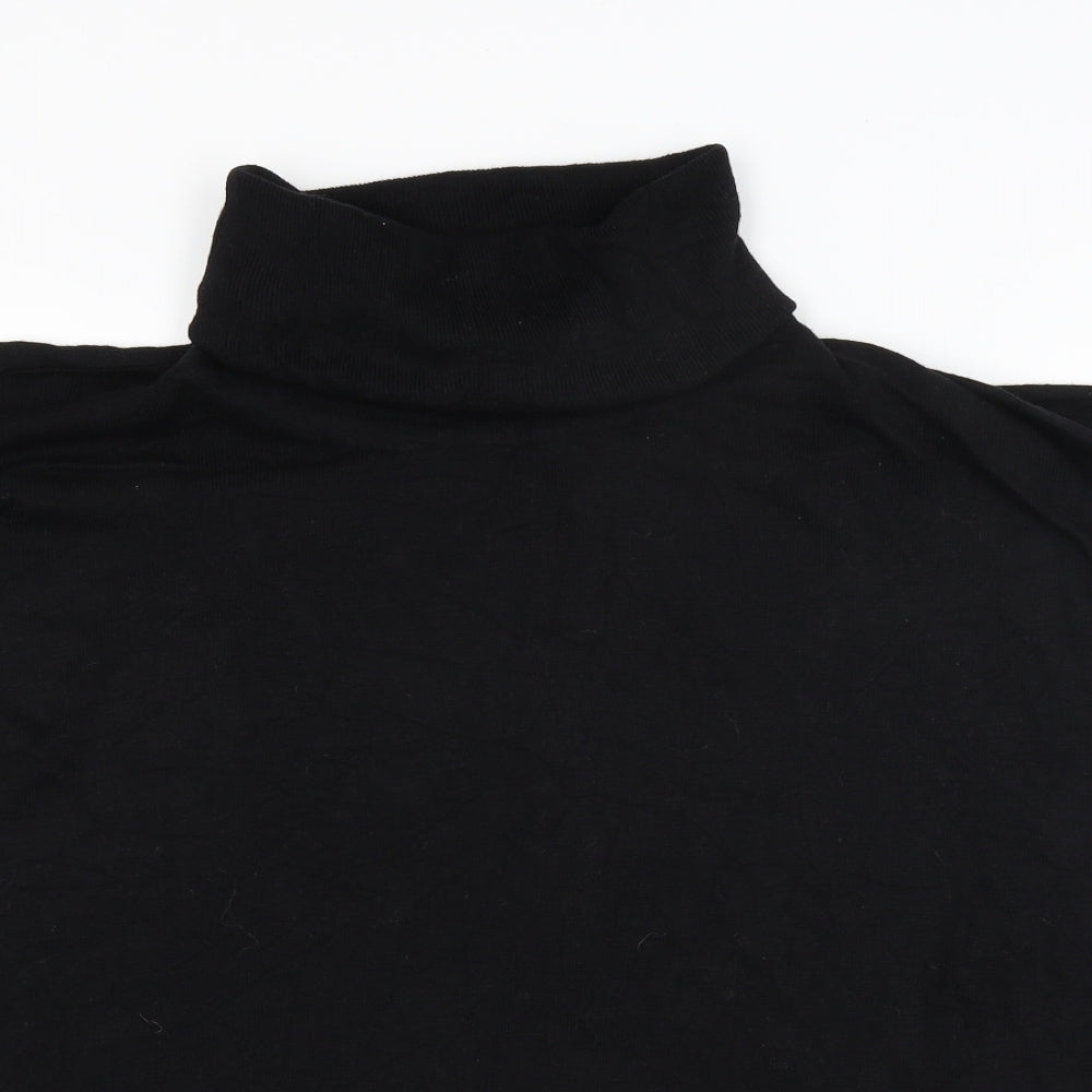 Papaya Womens Black   Pullover Jumper Size M