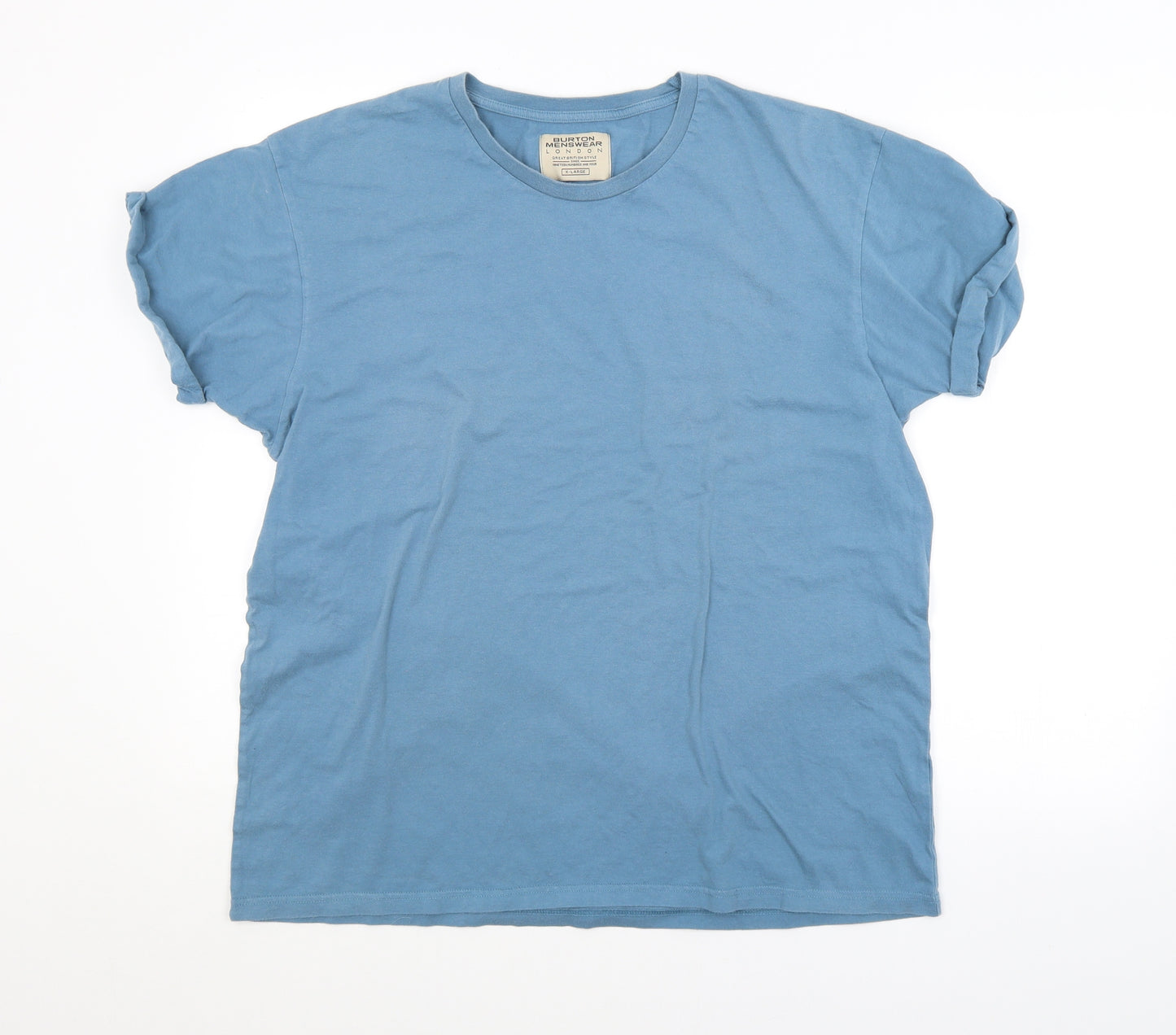 Burton Mens Blue    T-Shirt Size XL
