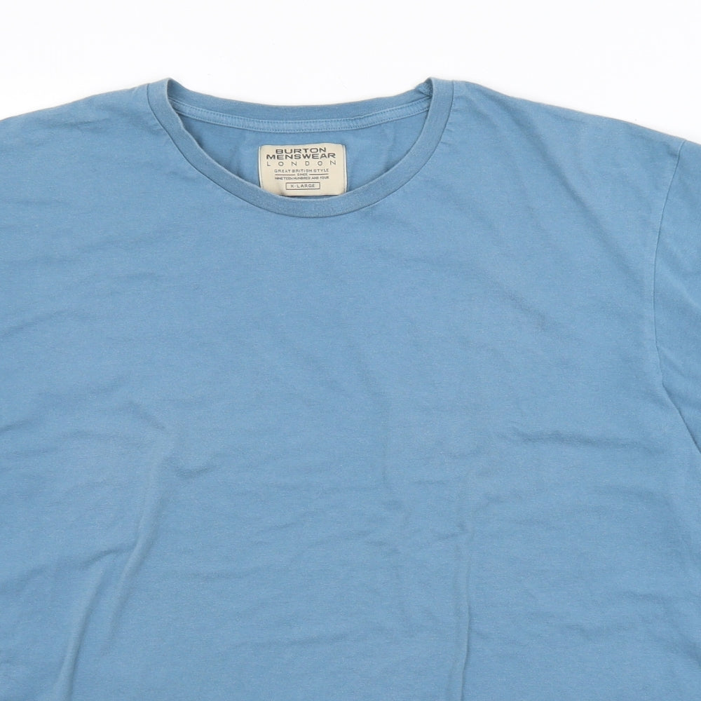 Burton Mens Blue    T-Shirt Size XL
