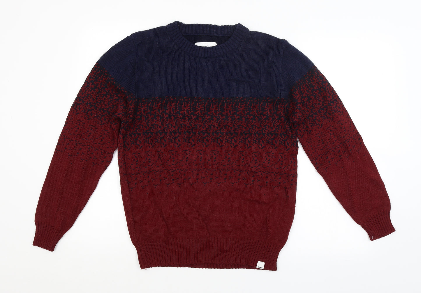 Fabric Mens Multicoloured   Pullover Jumper Size S
