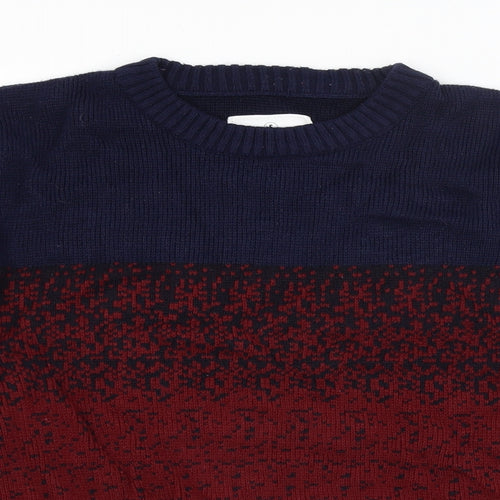 Fabric Mens Multicoloured   Pullover Jumper Size S