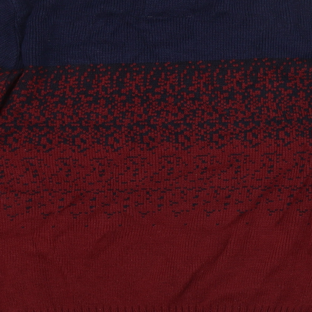 Fabric Mens Multicoloured   Pullover Jumper Size S