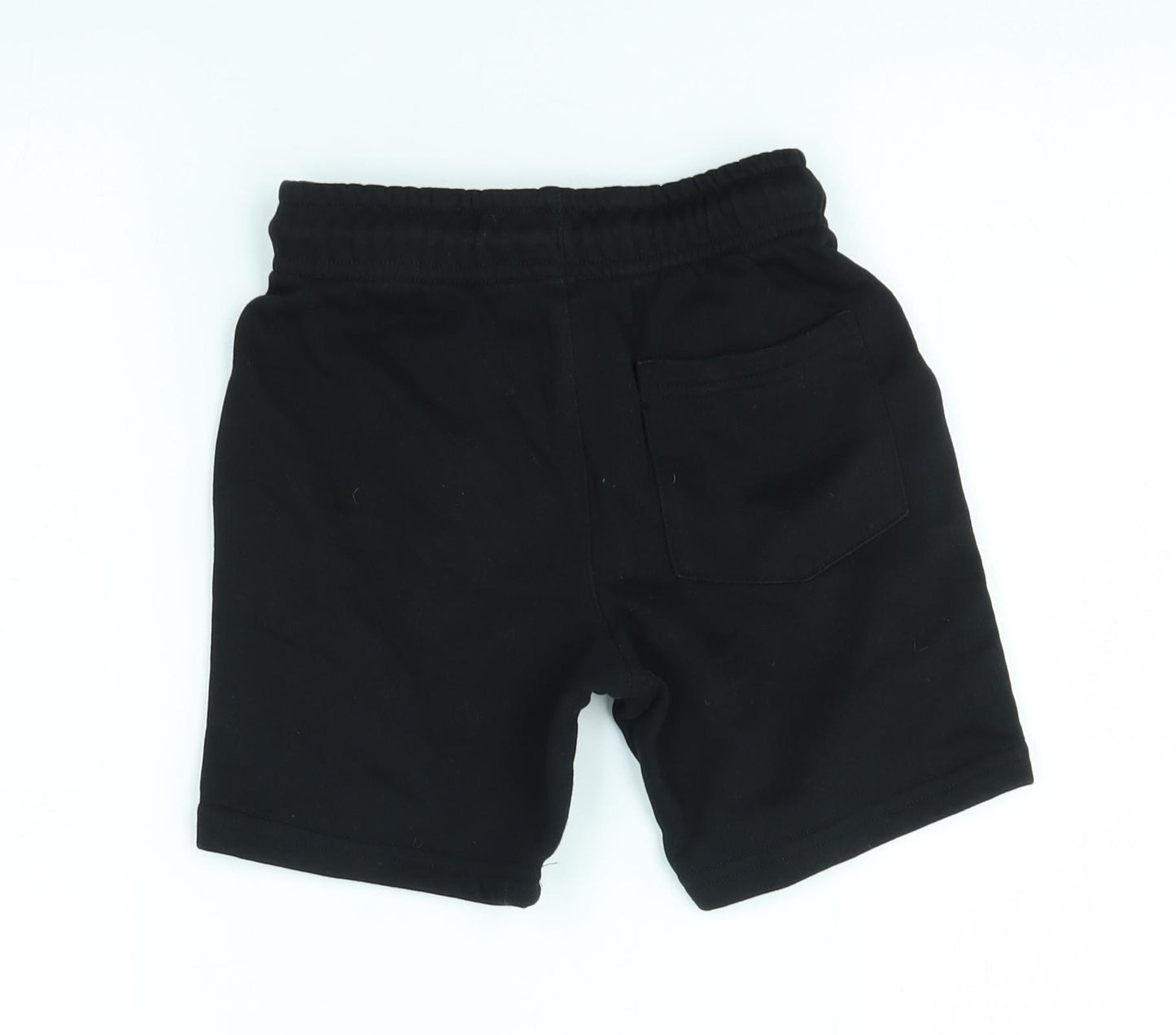 George Boys Black   Sweat Shorts Size 5-6 Years