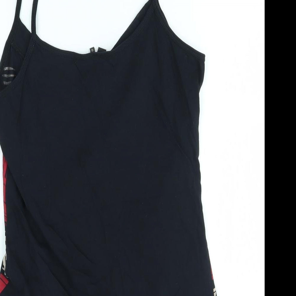 Topshop Womens Red   Basic Tank Size 10  - wonder woman, DC