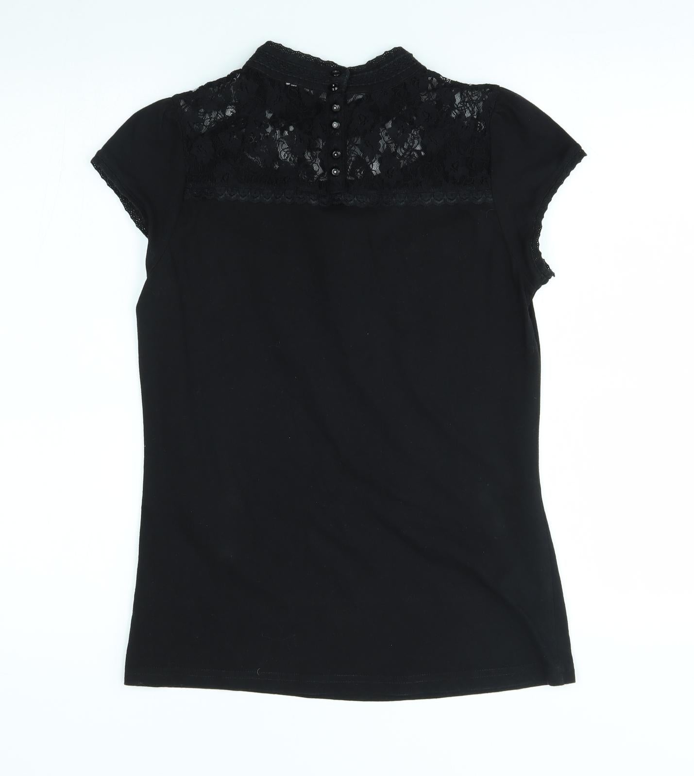 New Look Womens Black   Basic Blouse Size 14