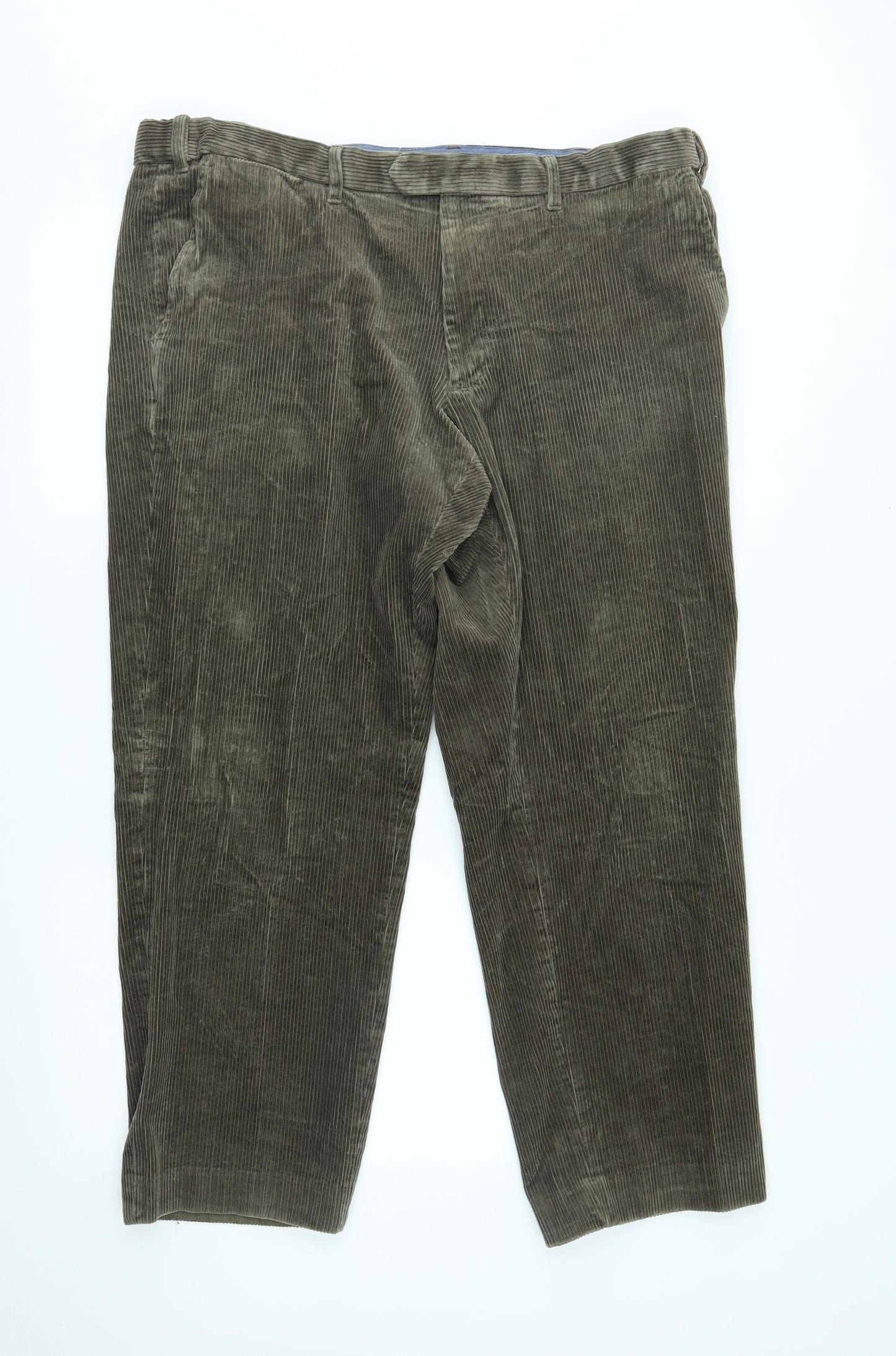 M&S Womens Brown  Corduroy Trousers  Size 40 L29 in