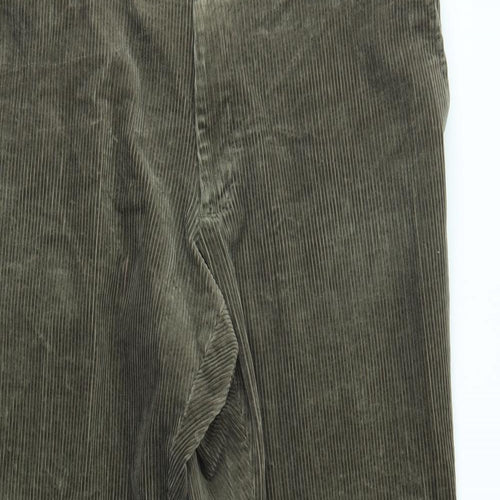 M&S Womens Brown  Corduroy Trousers  Size 40 L29 in