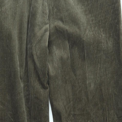M&S Womens Brown  Corduroy Trousers  Size 40 L29 in