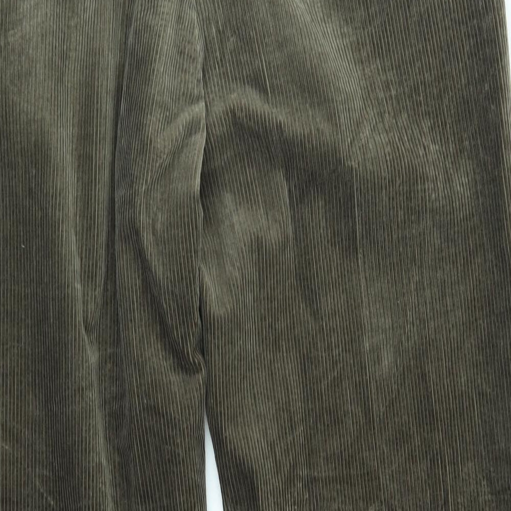 M&S Womens Brown  Corduroy Trousers  Size 40 L29 in