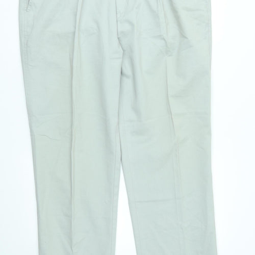 Cotton Traders Womens Grey   Chino Trousers Size 40 L31 in