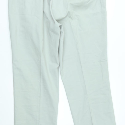 Cotton Traders Womens Grey   Chino Trousers Size 40 L31 in