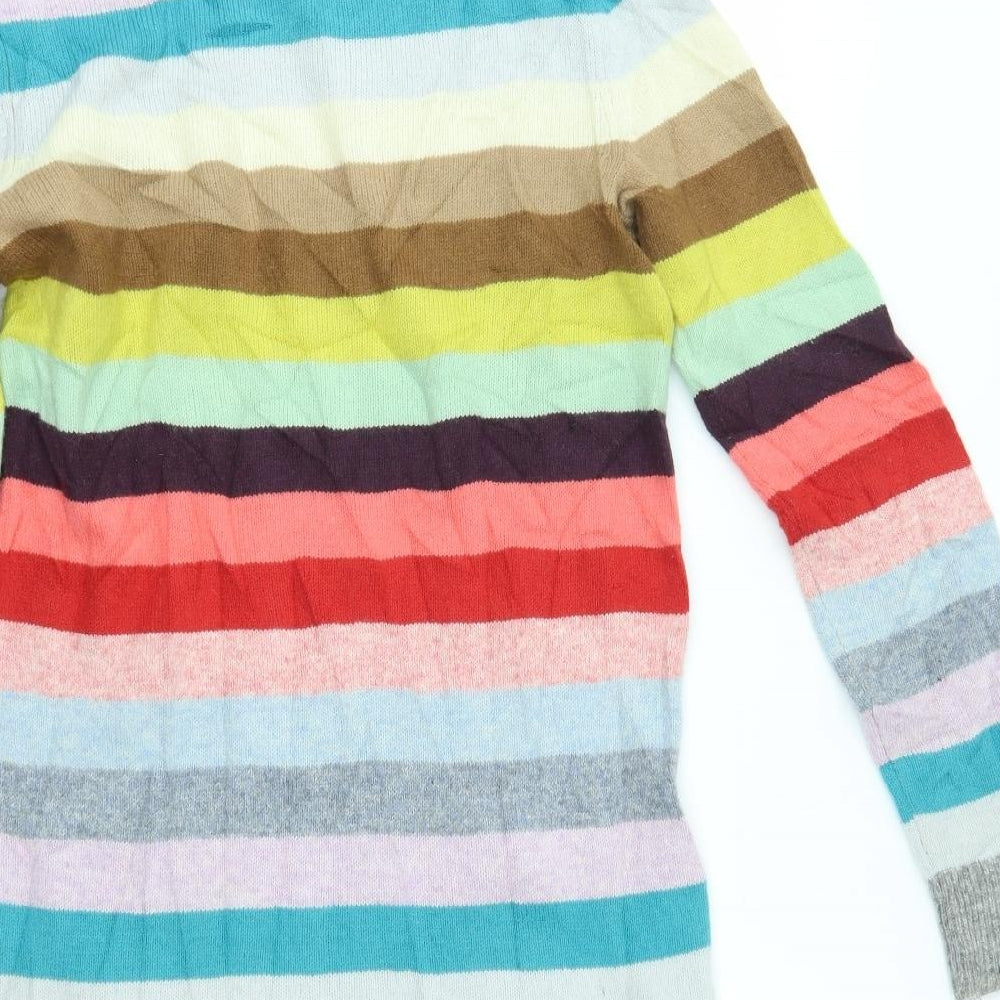 Gap Womens Multicoloured Striped  Jumper Dress  Size M