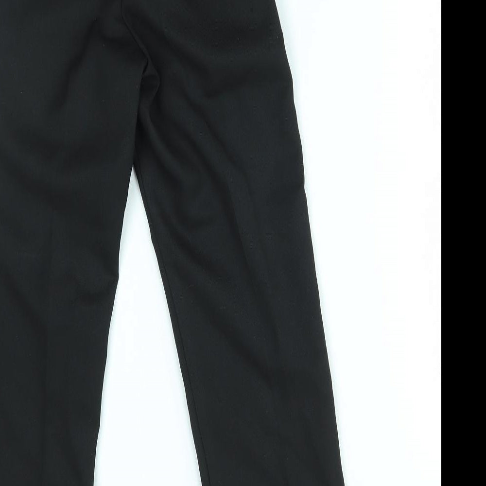 George Boys Black   Chino Trousers Size 4-5 Years