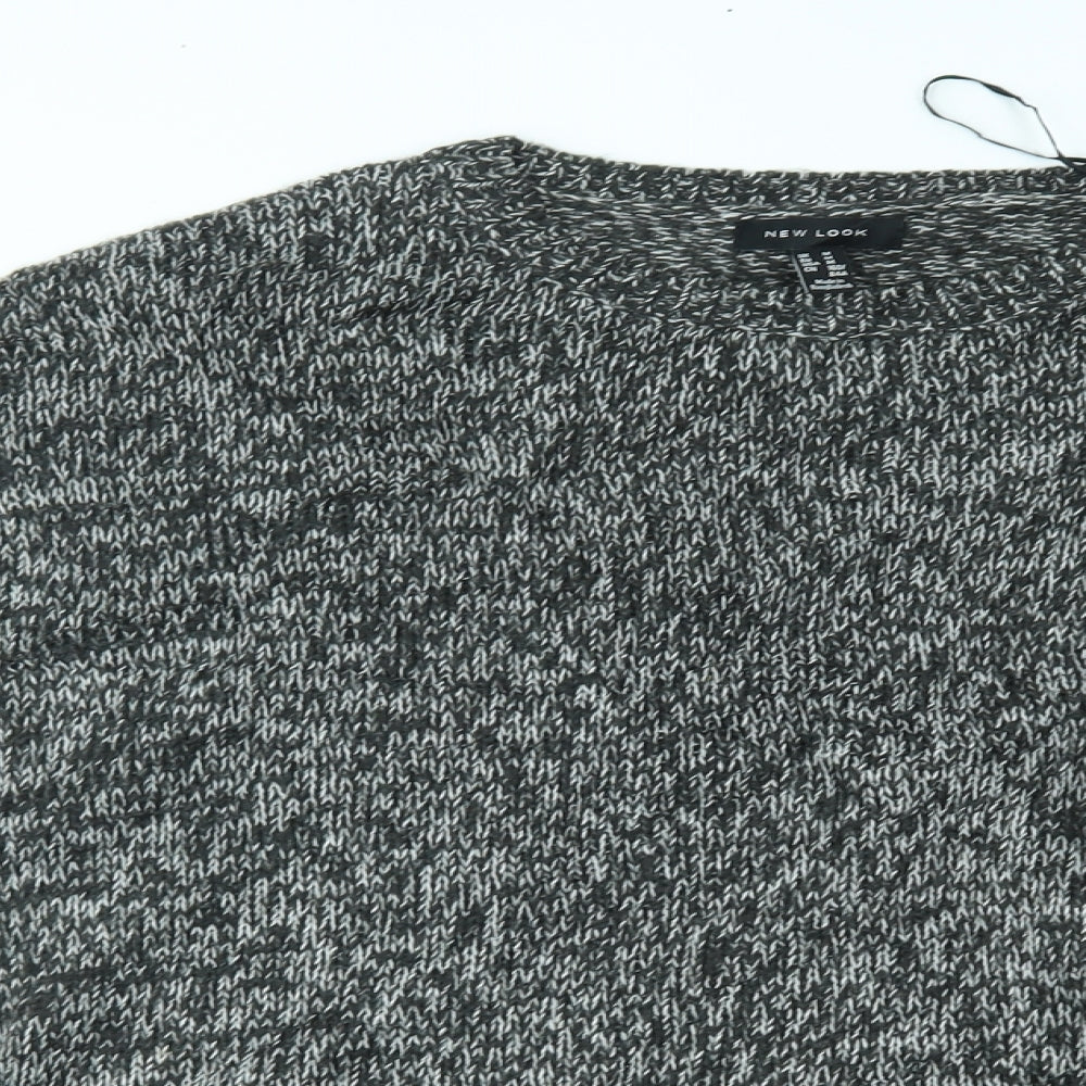 New Look Womens Grey   Pullover Jumper Size M