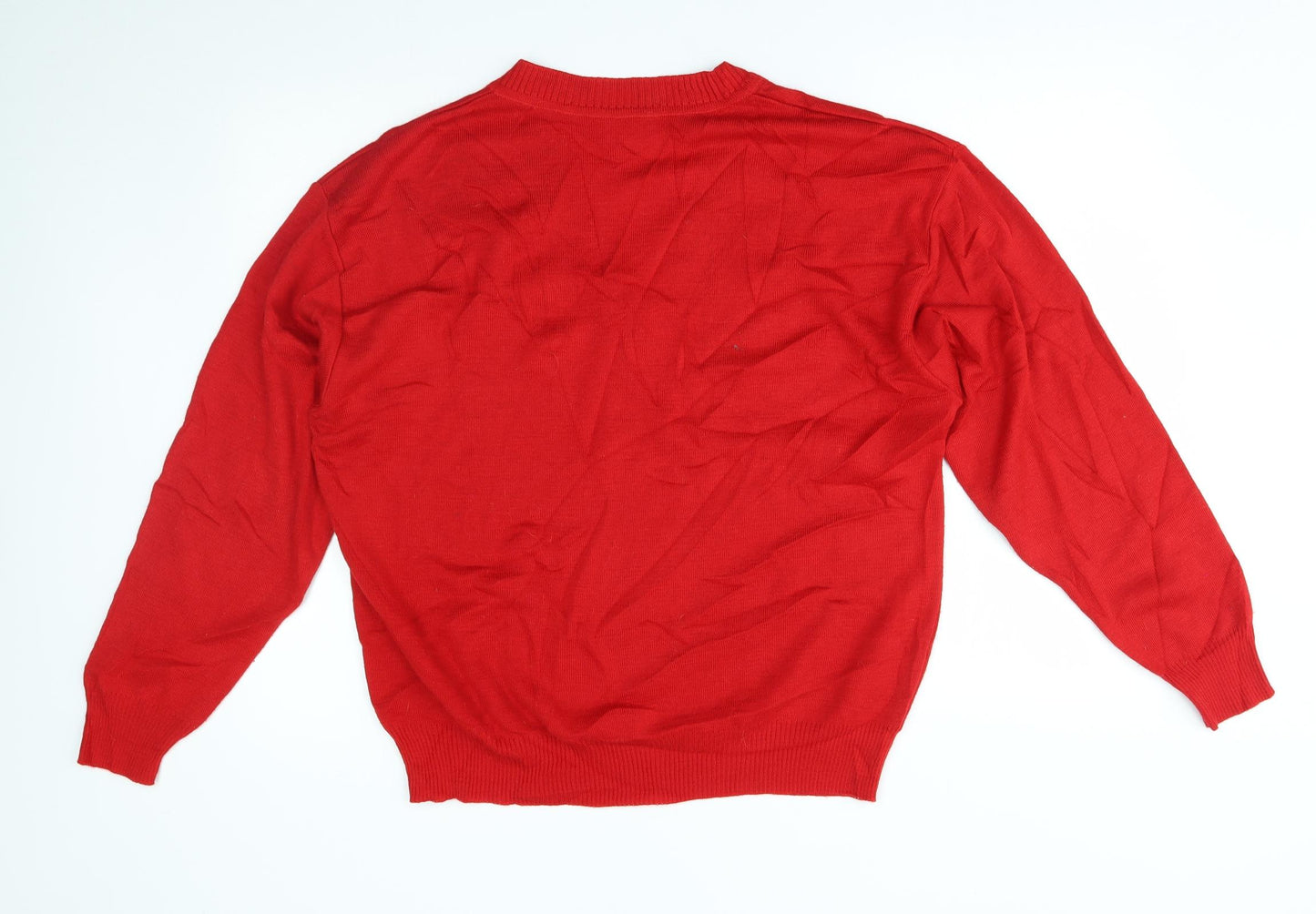 Sealon Womens Red   Pullover Jumper One Size