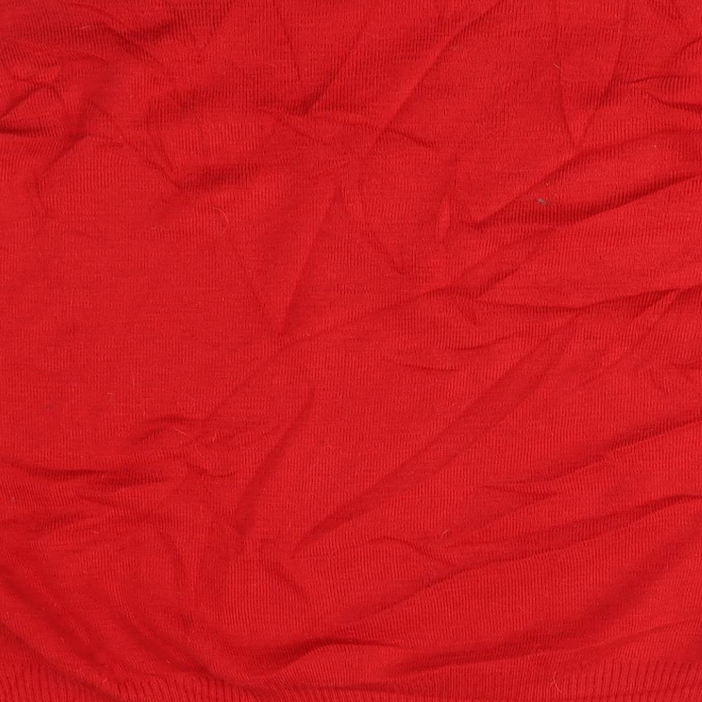 Sealon Womens Red   Pullover Jumper One Size