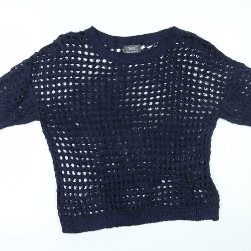 NEXT Womens Blue   Pullover Jumper Size M