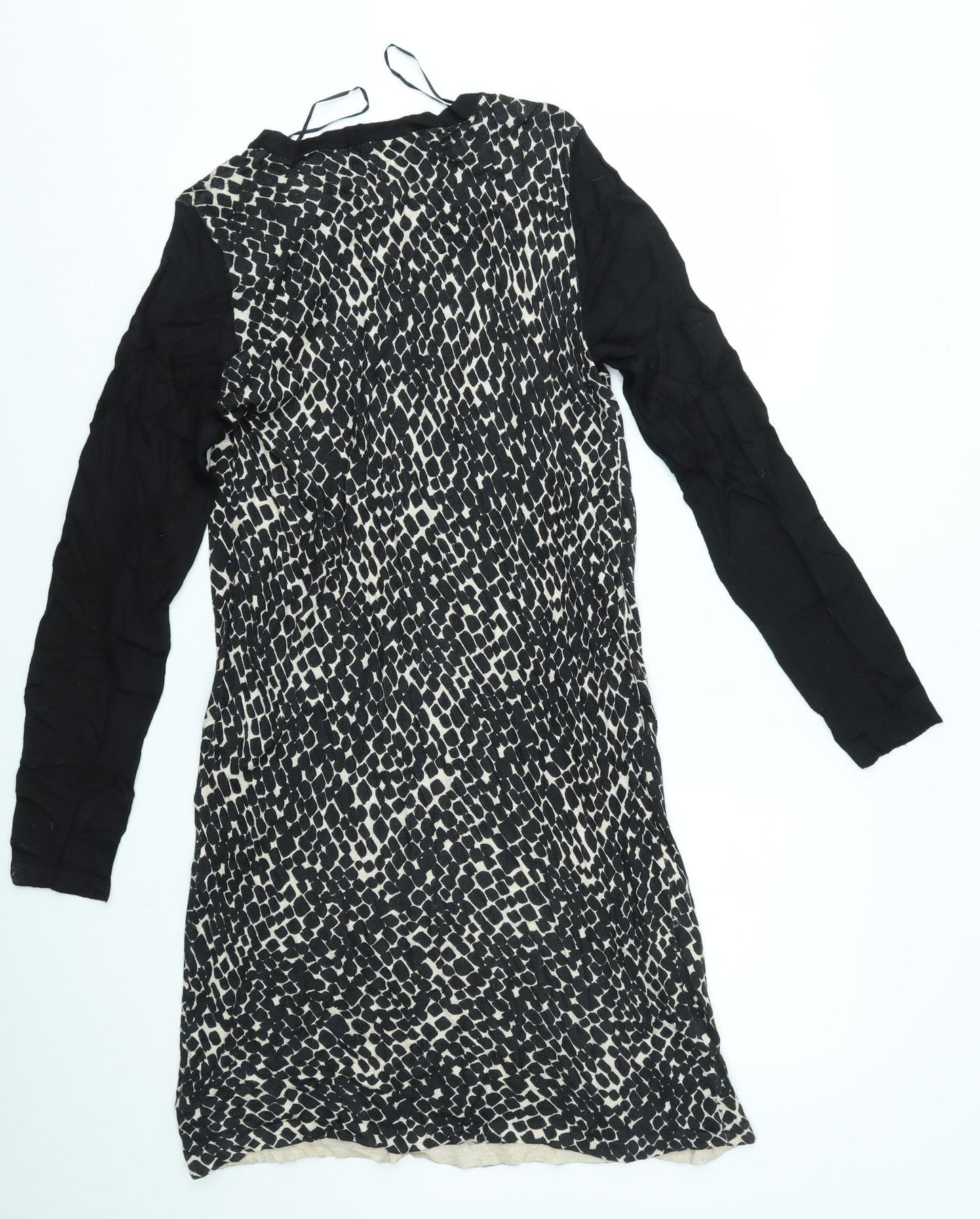 TU Womens Brown Animal Print  Pencil Dress  Size 12