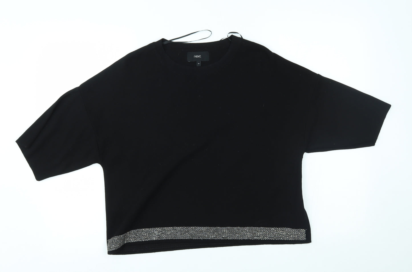 NEXT Womens Black   Pullover Jumper Size 14