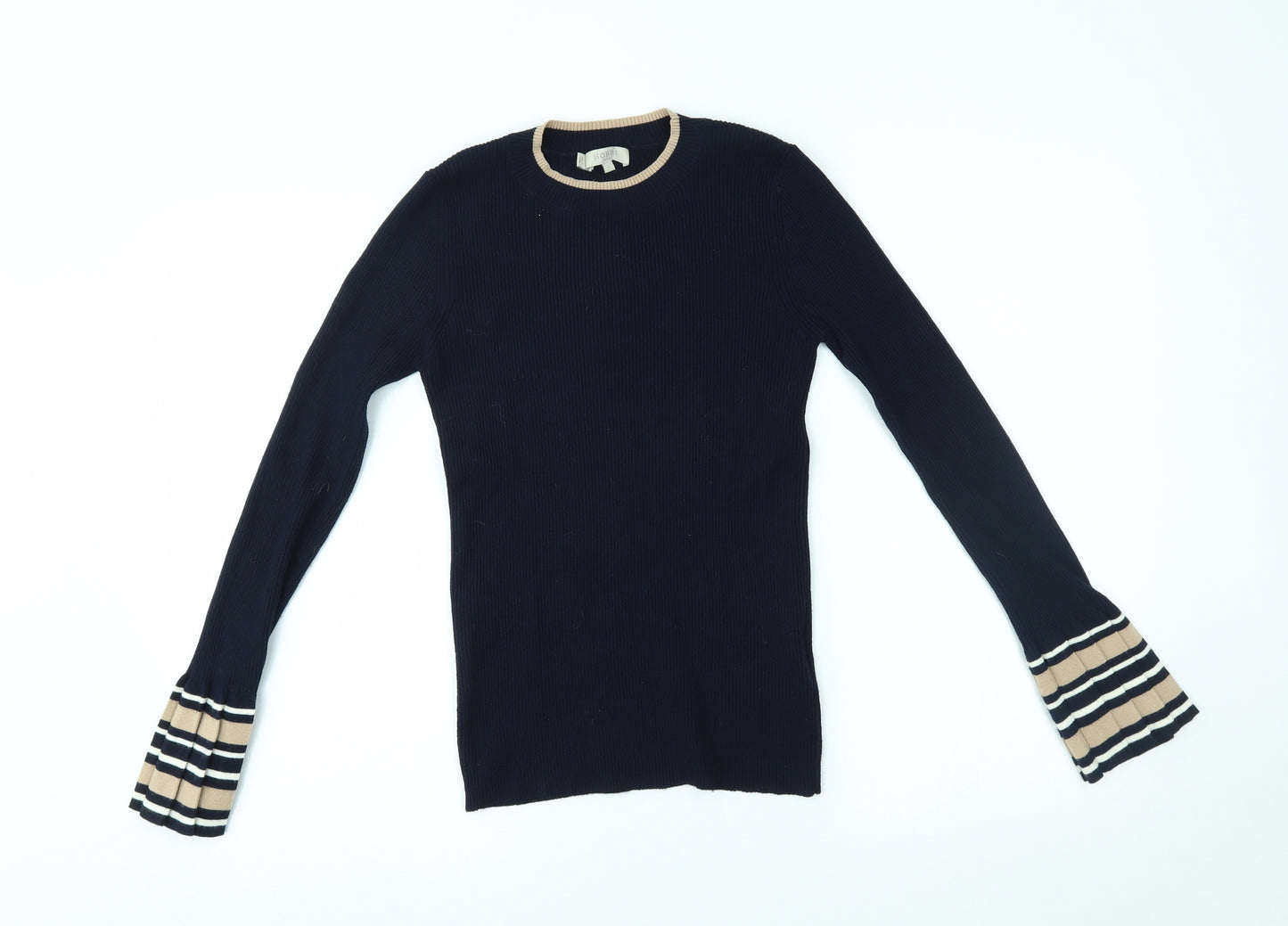 Hobbes Womens Blue   Pullover Jumper Size S