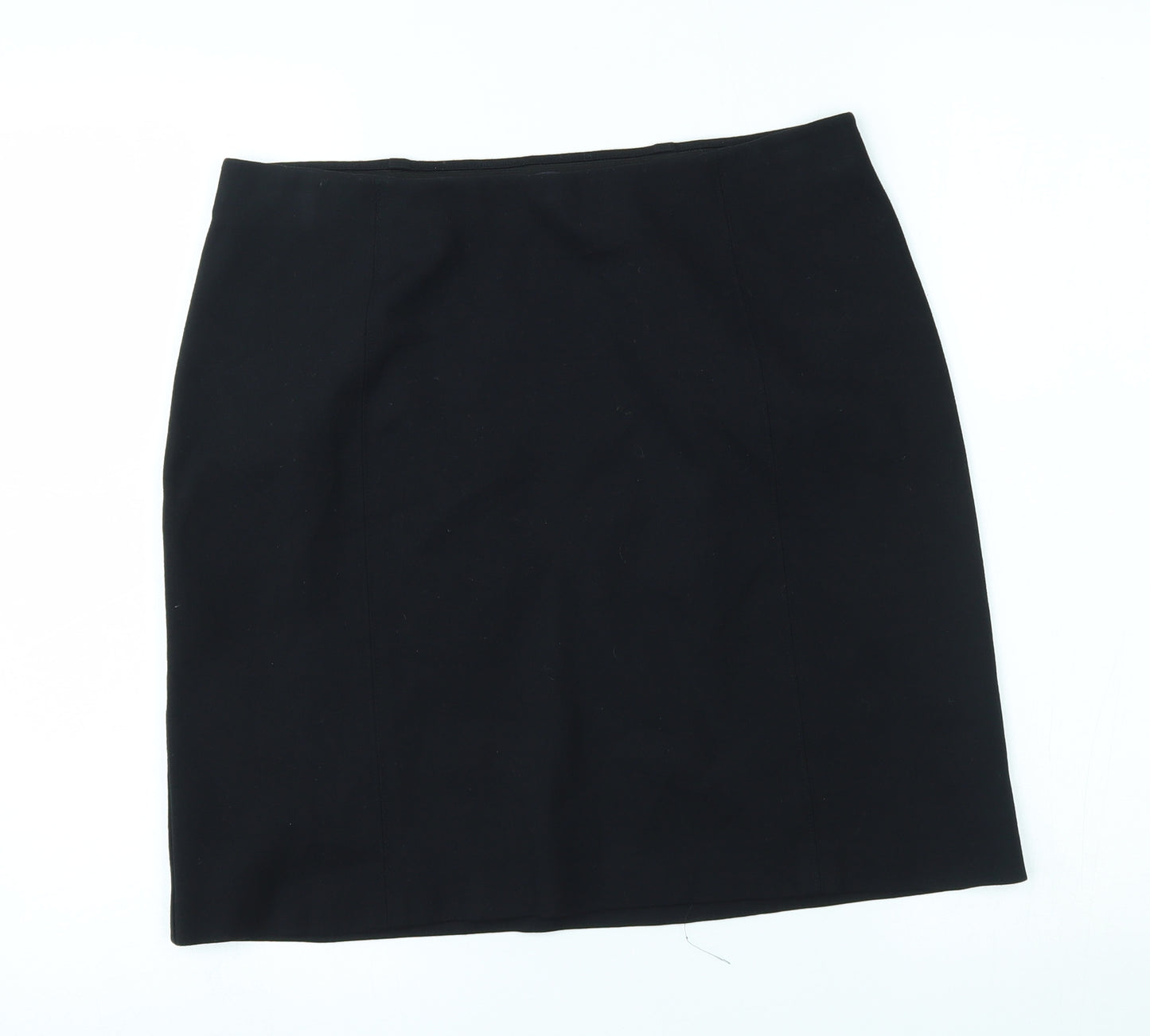 M&S Womens Blue   A-Line Skirt Size 12