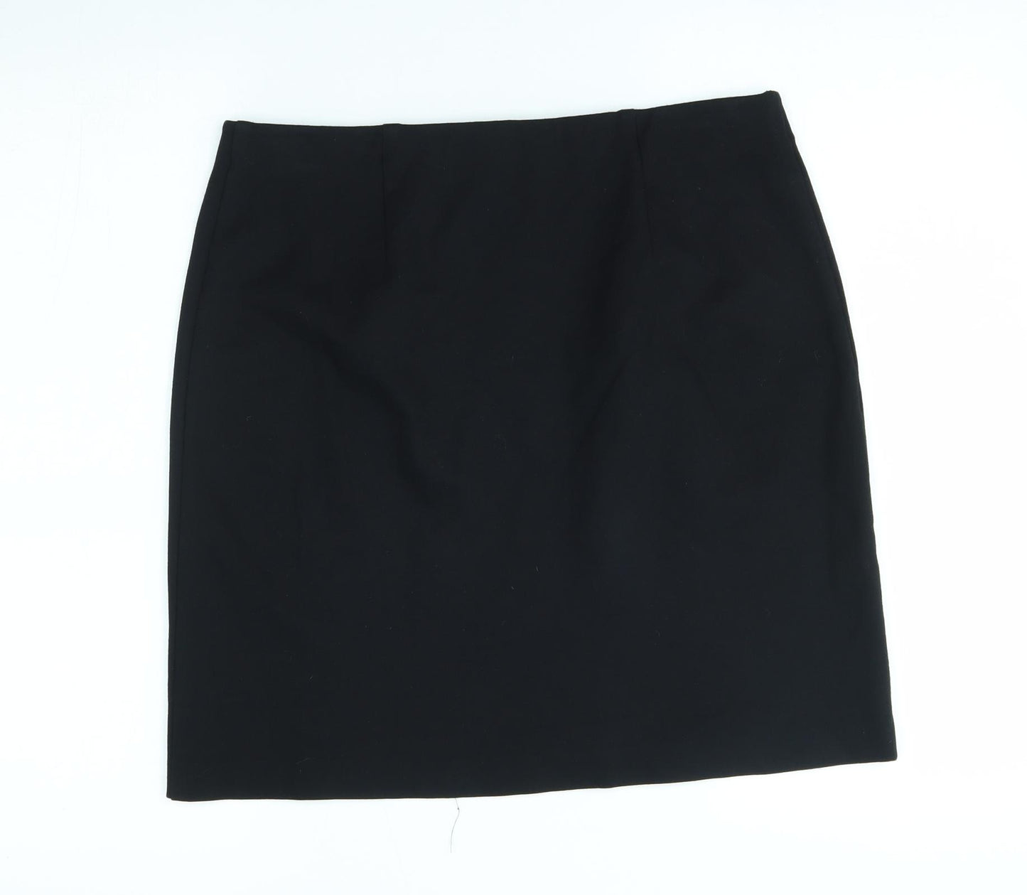 M&S Womens Blue   A-Line Skirt Size 12