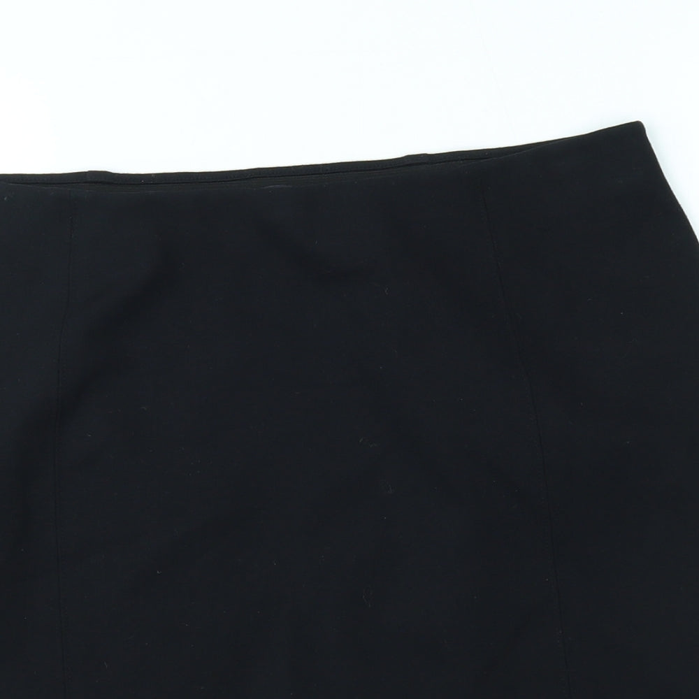 M&S Womens Blue   A-Line Skirt Size 12