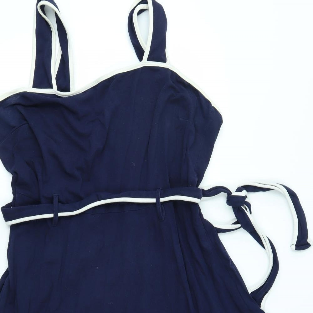 Dorothy Perkins Womens Blue   Fit & Flare  Size 20