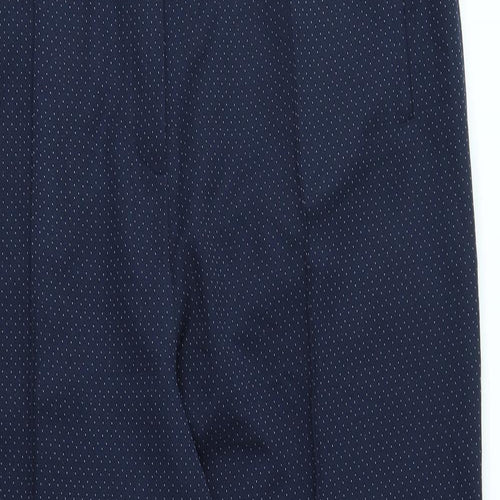 TU Womens Blue Polka Dot  Trousers  Size 20 L27 in