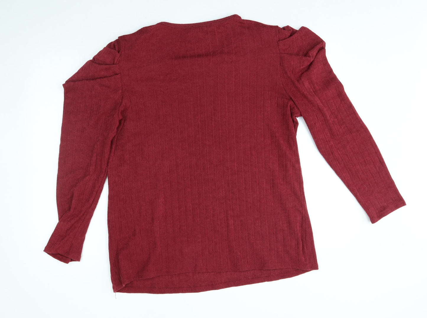 George Womens Red   Pullover Jumper Size 22